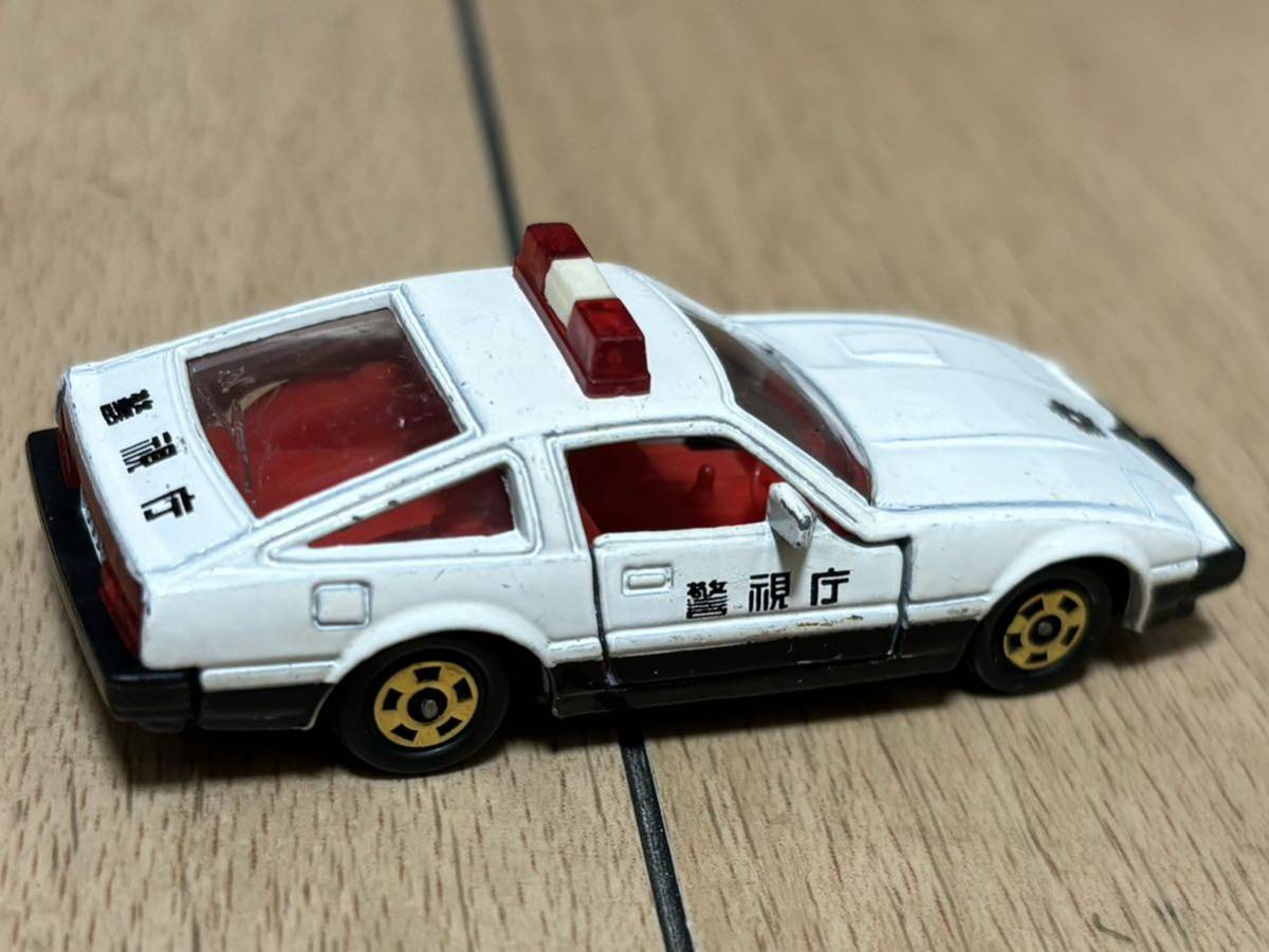 トミカ 日本製 No.44 日産 フェアレディZ パトロールカー 1984年 （80年代に発売された「はたらくトミカ1」の物と思われます） やや美品 _画像2