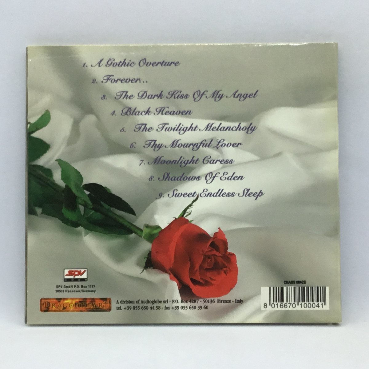 マクベス / ロマンティック・トラジディーズ・クレッセンド (CD) CHAOS004CD MACBETH / ROMANTIC TRAGEDY'S CRECENDOの画像2
