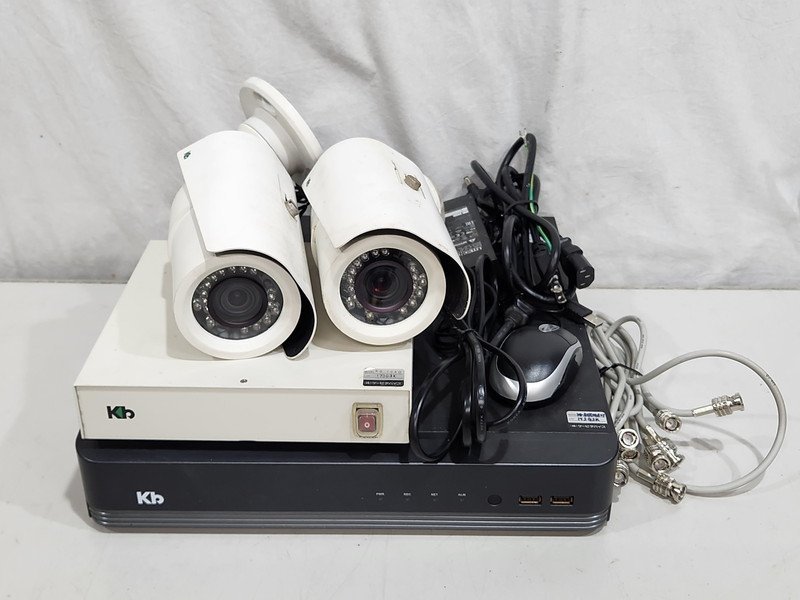 [現状品] ケービデバイス DVR 2TB KB-AHR04A + カメラ KB-T520A + ワンケーブルカメラユニット KB-T04C 初期化/フォーマット済み (2)