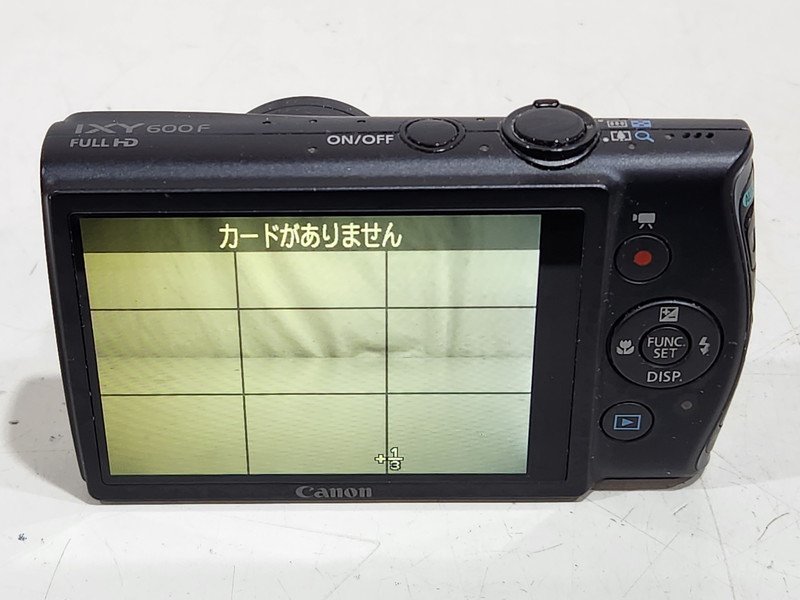 [現状品] Canon デジタルカメラ IXY 600F PC1676 簡易動作確認済み 難有り_画像8