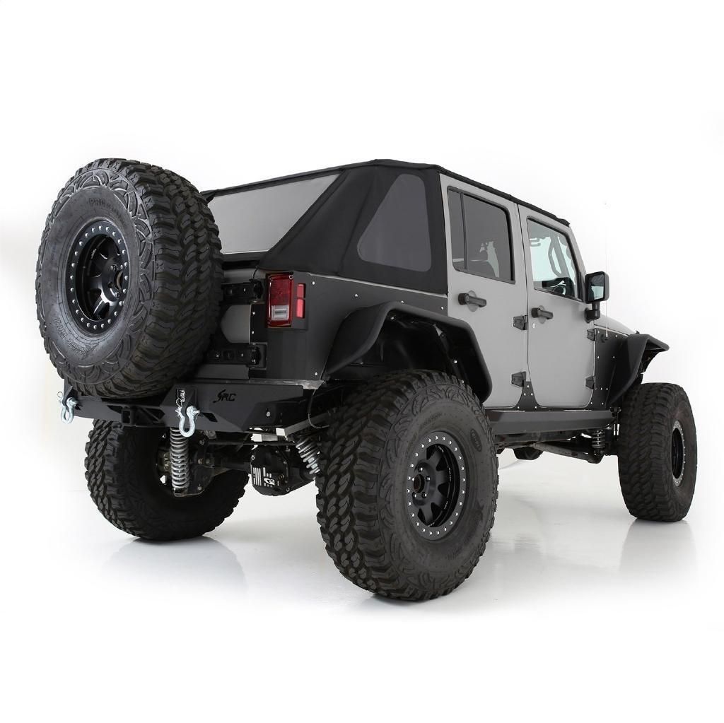 【Smittybilt 正規輸入代理店】ボウレスコンボ ソフトトップ 幌 ティントウインドウ ブラックダイアモンド JEEP ジープ JKラングラー 4ドア_画像2