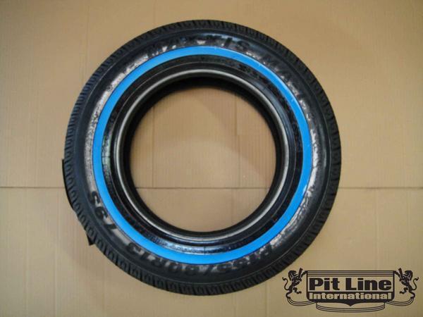 送料安い ４本セット155/80R13 ホワイトリボンタイヤ　トヨペット　クラウン　プリンス　グロリア　高速有鉛　旧車　リボンタイヤ マキシス_画像3