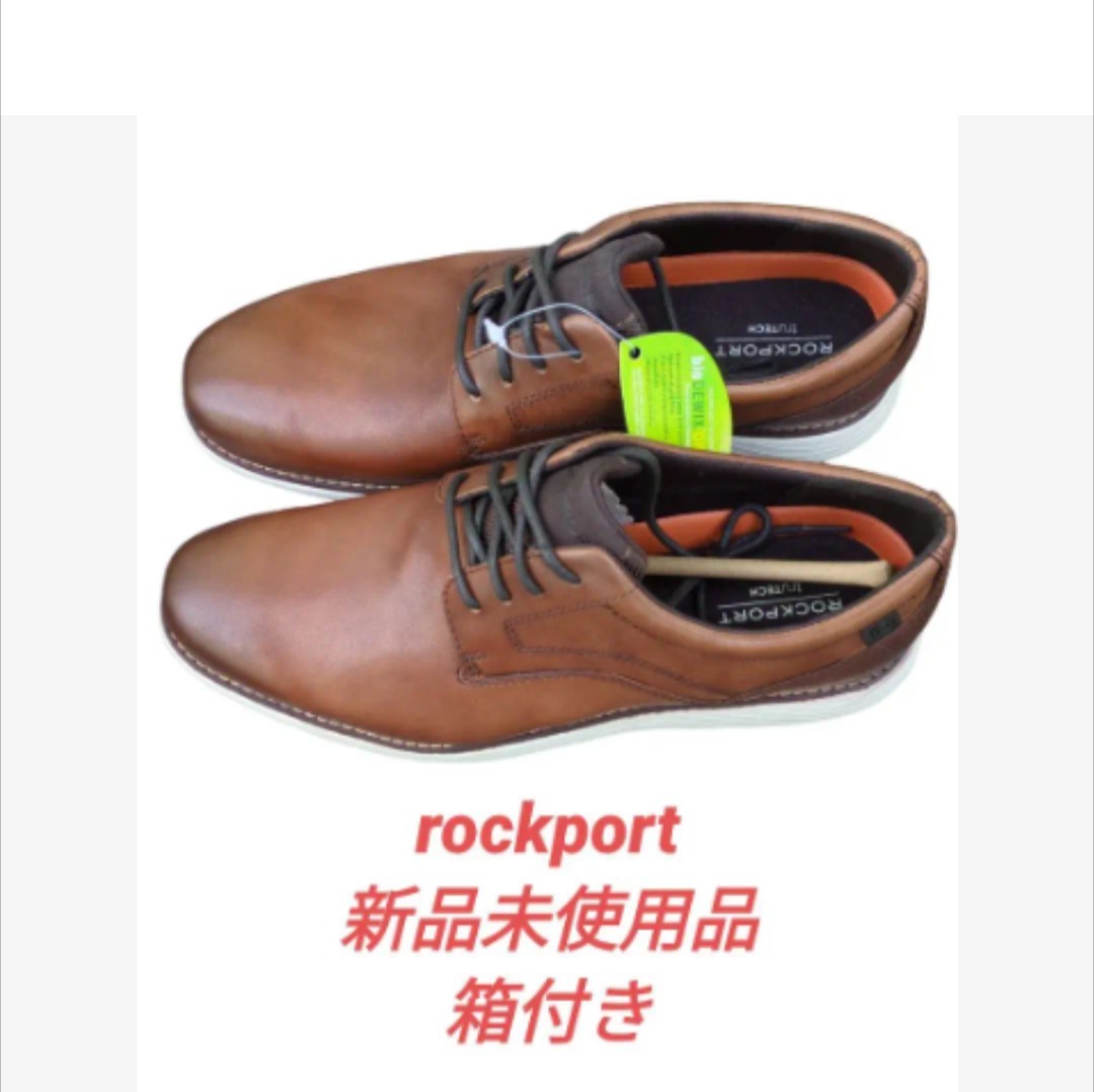 シューズ 革靴　ブランド名: ロックポート仕様: レザー ラバーソール ストローベル製法ベアコーブ パーク バイクサイズ: 26.5cm rockport