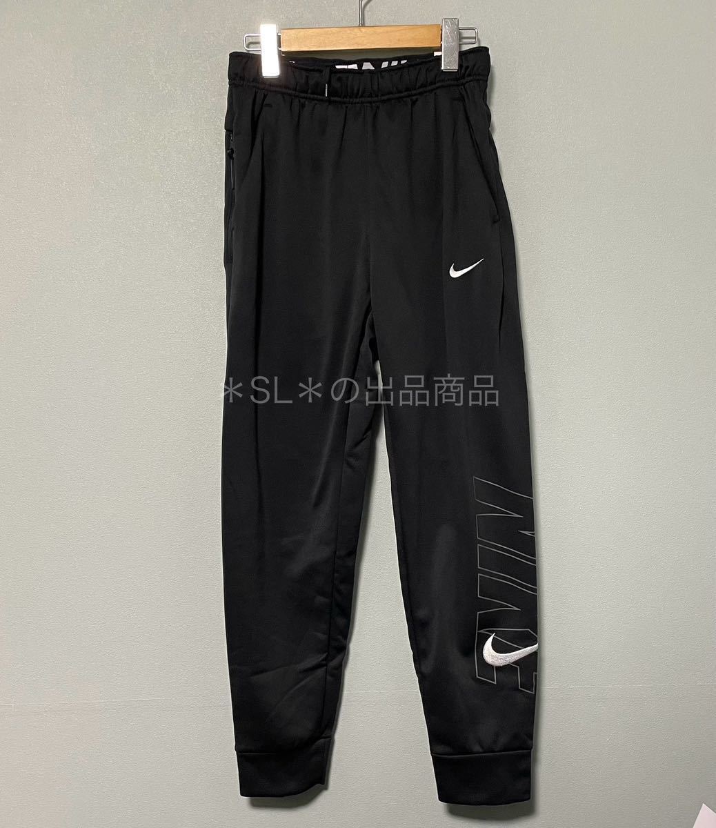 新品 L NIKE ナイキ ジョガーパンツ サーマ ジャージ 黒 新品 L NIKE ナイキ ジョガーパンツ サーマ ジャージ 黒