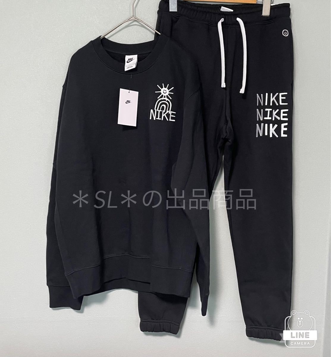 XL  новый товар  NIKE  Nike   черный   Sweat   верх и низ   установка   ... ... брюки   ...  вышивание   ...  олимпийка  NSW HBR-C BB  черный 