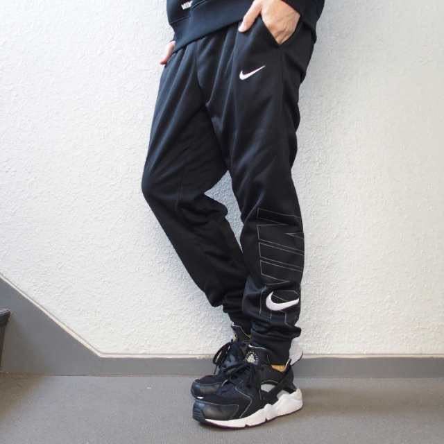 新品 L NIKE ナイキ ジョガーパンツ サーマ ジャージ 黒 新品 L NIKE ナイキ ジョガーパンツ サーマ ジャージ 黒