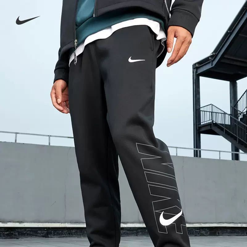 新品 L NIKE ナイキ ジョガーパンツ サーマ ジャージ 黒 新品 L NIKE ナイキ ジョガーパンツ サーマ ジャージ 黒