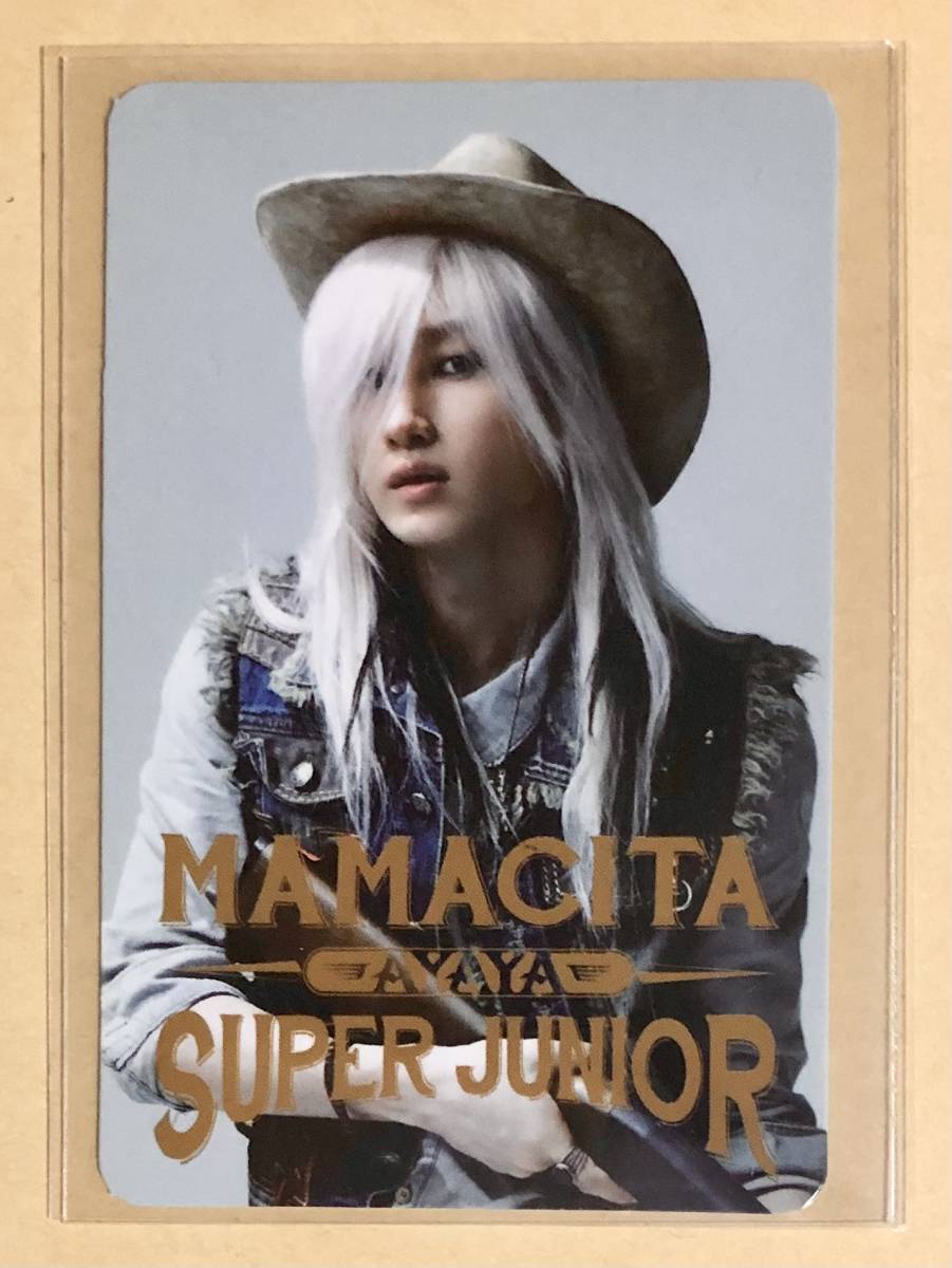 SUPER JUNIOR ウニョク ヒョク EUNHYUK MAMACITA 韓国盤 非売品 MD 特典 トレカ_画像1