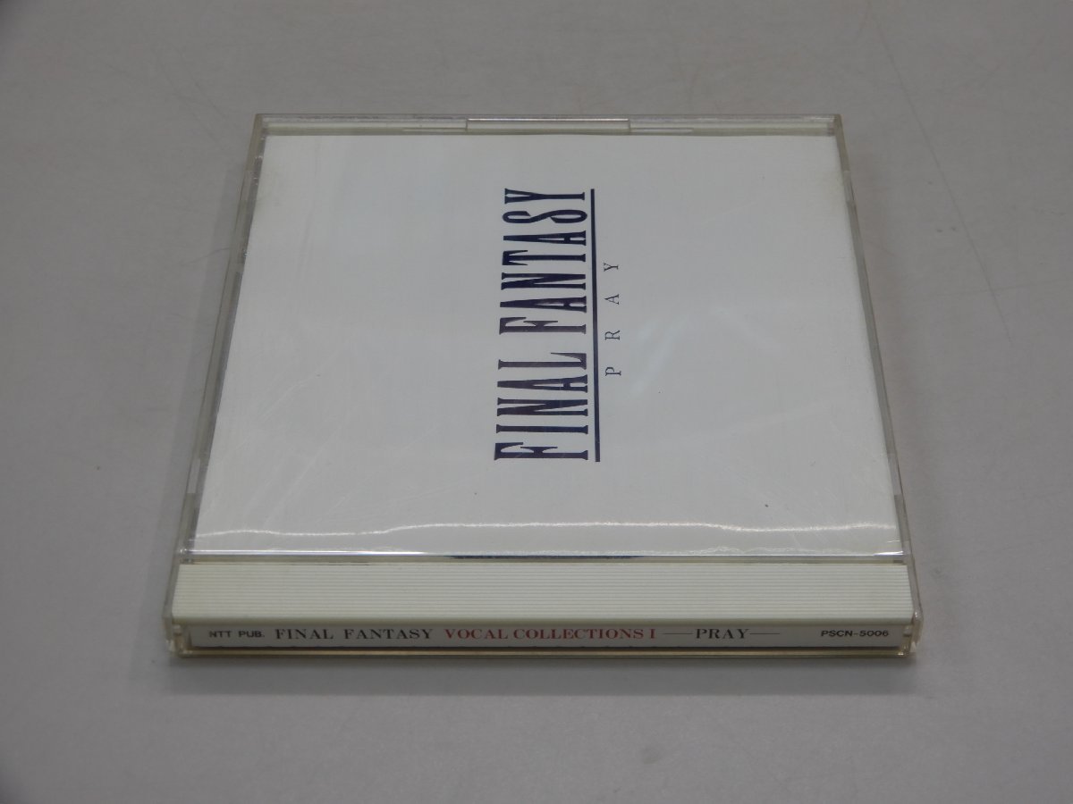 CD　FINAL FANTASY  вокальный   коллекция ...Ⅰ PRAY　... fan  ...　...　VOICE/ большой  дерево ...