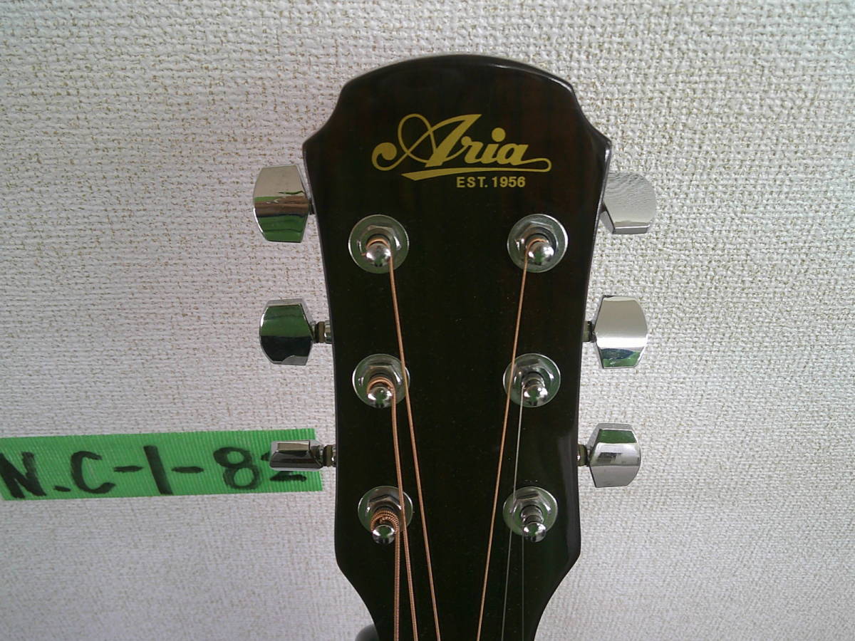 N.C-1-82　ARIA　ADF-01 1/2SC　アコースティックギターソフトケース付き　平日のみ直取引可_画像3