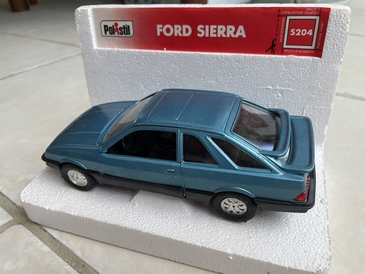 1/25 Ford Sierra S204 フォード シエラ ビンテージ ダイキャスト 超レア ポリスティル 希少 デッドストック 入手困難モデル 貴重_画像2