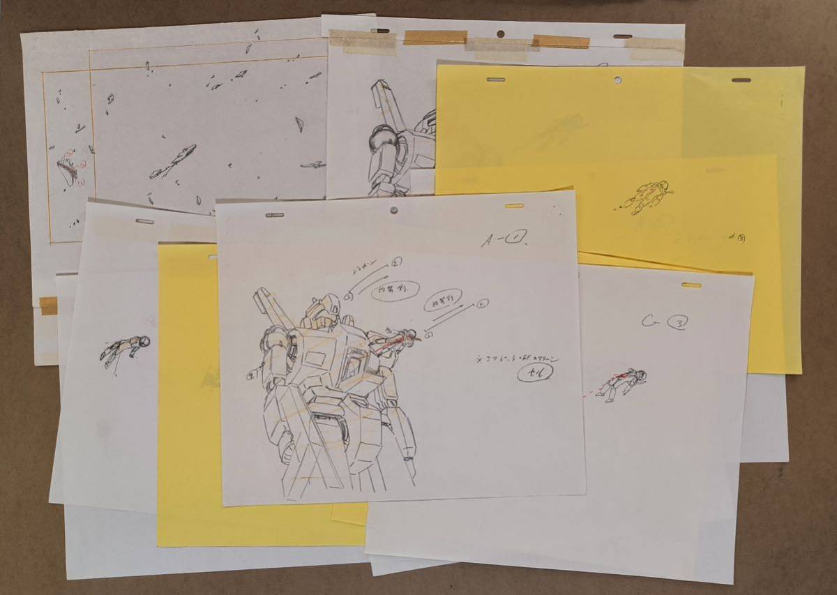 原画 逆襲のシャア ガンダム 機動戦士ガンダム 逆襲のシャア 原画セット の商品詳細