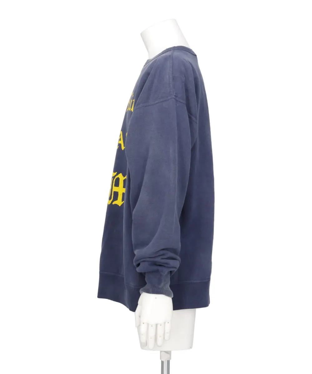 SAINT MICHAEL CRW SWEAT FATAL LIFE NAVY XLサイズ　スウェット 新品未使用品_画像7