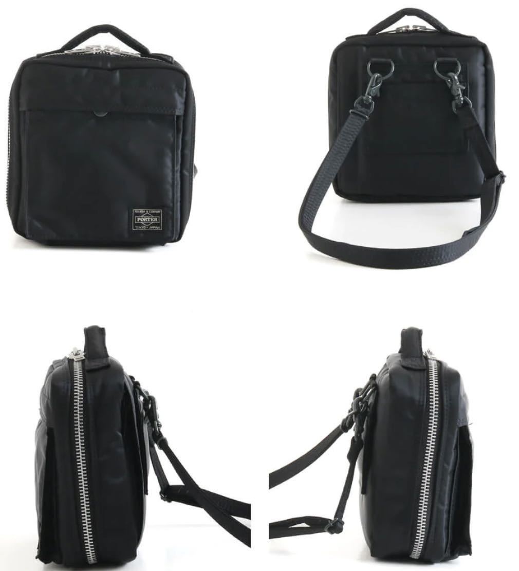 美品 PORTER TANKERショルダーバッグ 622-79125 10 ブラック 美品 PORTER TANKERショルダーバッグ 622-79125 10 ブラック