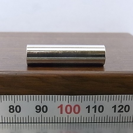 M4 用 黄銅 スペーサー　内径4.2mm 外径8mm 長さ30mm 2個入 真鍮 ニッケルメッキ_画像3
