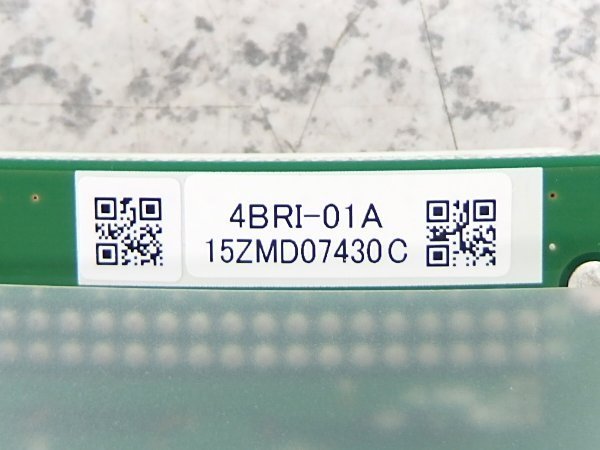 ■β Saxa/サクサ　4BRI-MAIN-01A： 4デジタル局線ユニット基板 領収書可 【0105-06】_画像5