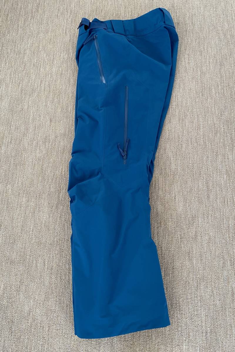  бесплатная доставка прекрасный товар ARC\'TERYX Chilkoot Pants Arc'teryx Gore-Tex лыжи брюки с хлопком US размер M JP размер L соответствует цвет Legion Blue