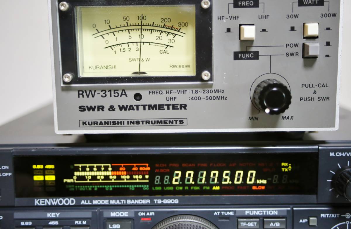 ケンウッド　TS-690S　HF/50MHz　オールモード　無線機　ゼネカバ送信改造済1.62～30MHz　CB無線送信可_画像5