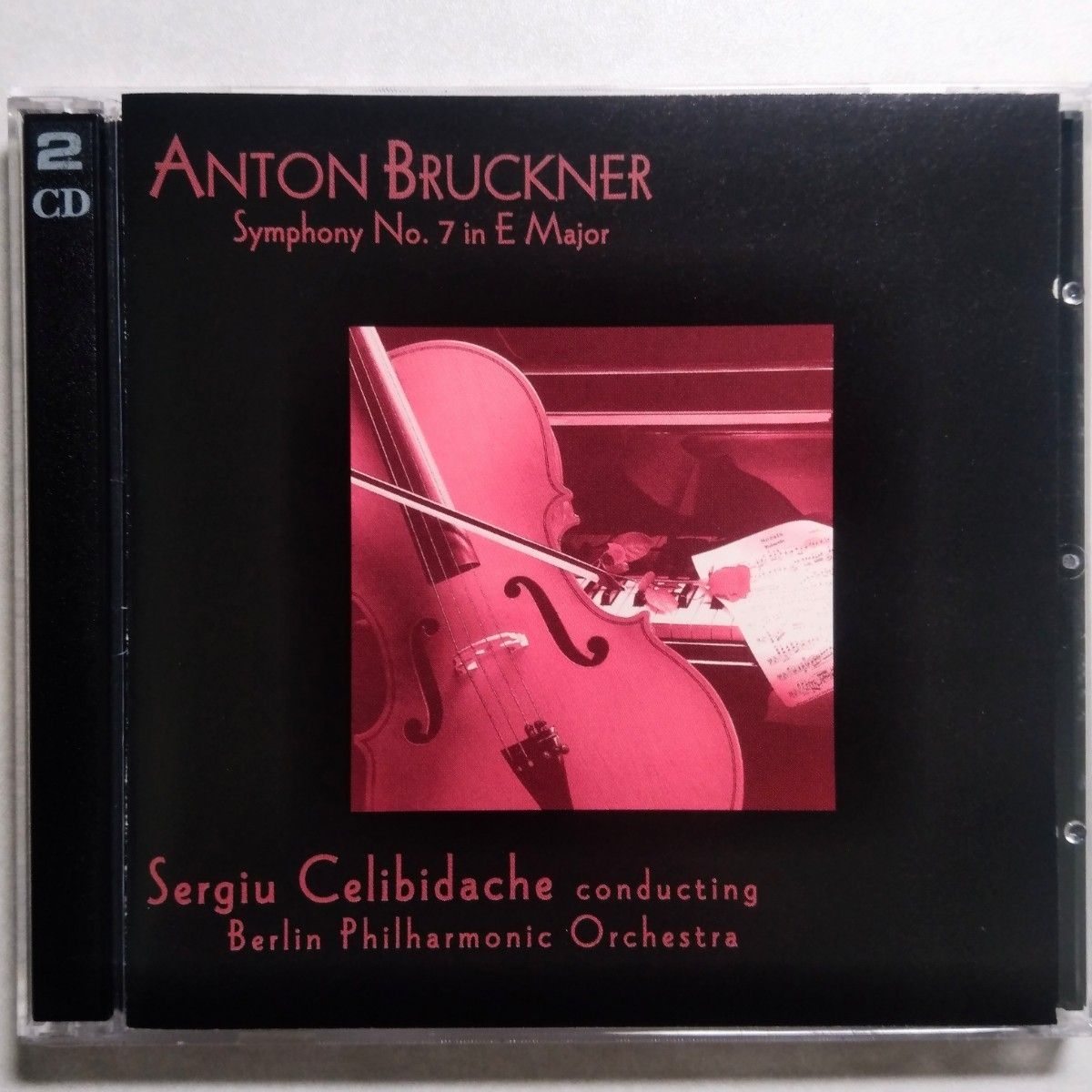 チェリビダッケ / BPO　ブルックナー：交響曲第7番 　1992年ベルリン・ライヴ　DUMKA盤　2枚組_画像1