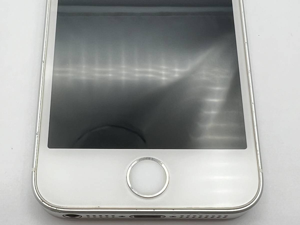 i138KI Apple iPhone SE 第1世代 64GB シルバー MLM72J/A SIMロック解除済 制限〇_画像3