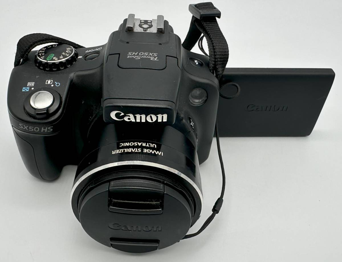 y46T Canon キャノン 光学50倍ズーム SX50 HS PowerShot パワーショット 充電器なし 動作未確認 人気のコンパクトデジタルカメラ♪_画像10
