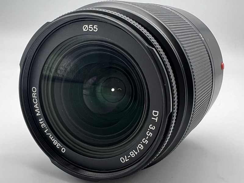 i161KI ソニー SONY α300＋DT 18-70mm F3.5-5.6 レンズキット DSLR-A300K 1020万画素 デジタル一眼レフカメラ_画像6