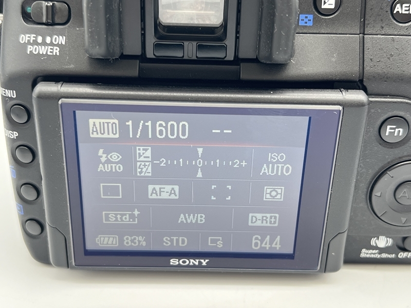 i161KI ソニー SONY α300＋DT 18-70mm F3.5-5.6 レンズキット DSLR-A300K 1020万画素 デジタル一眼レフカメラ_画像10