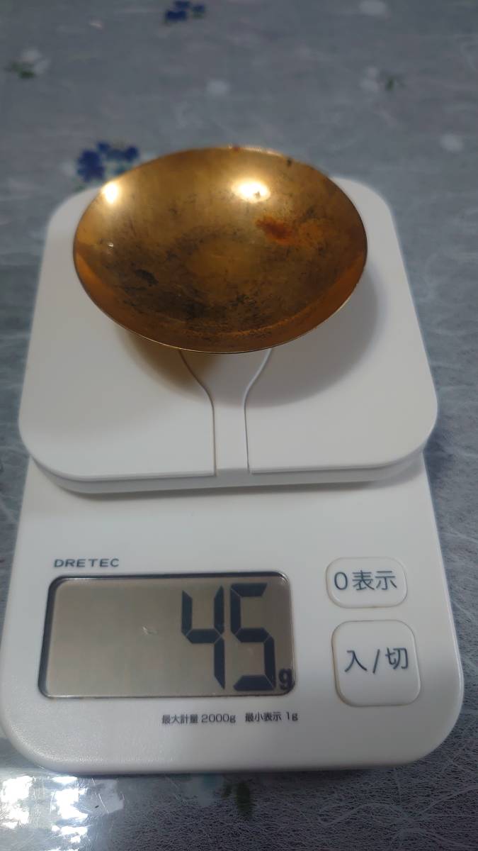 銀杯 純銀45g 酒器_画像1