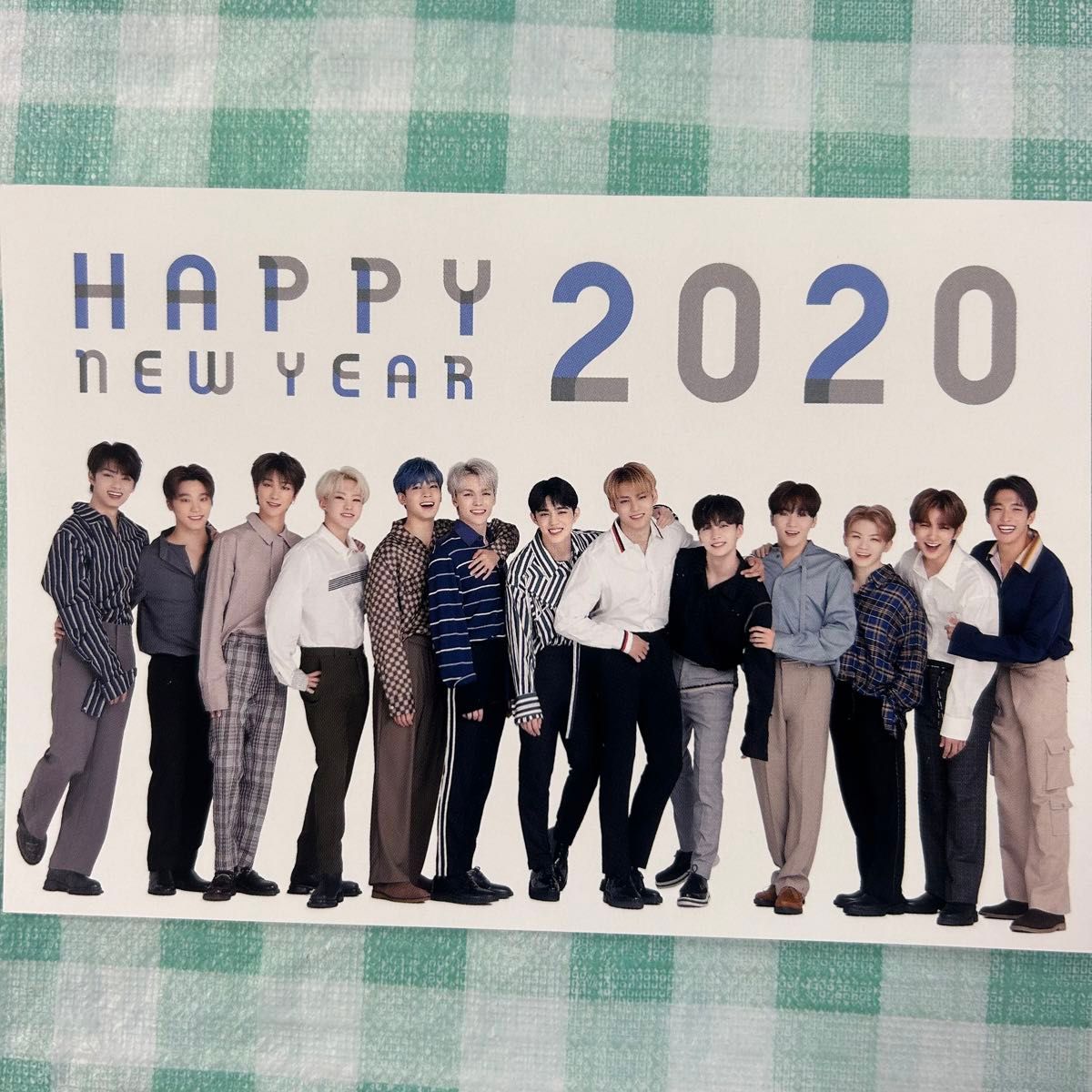中古【SEVENTEEN Happy New Year card】