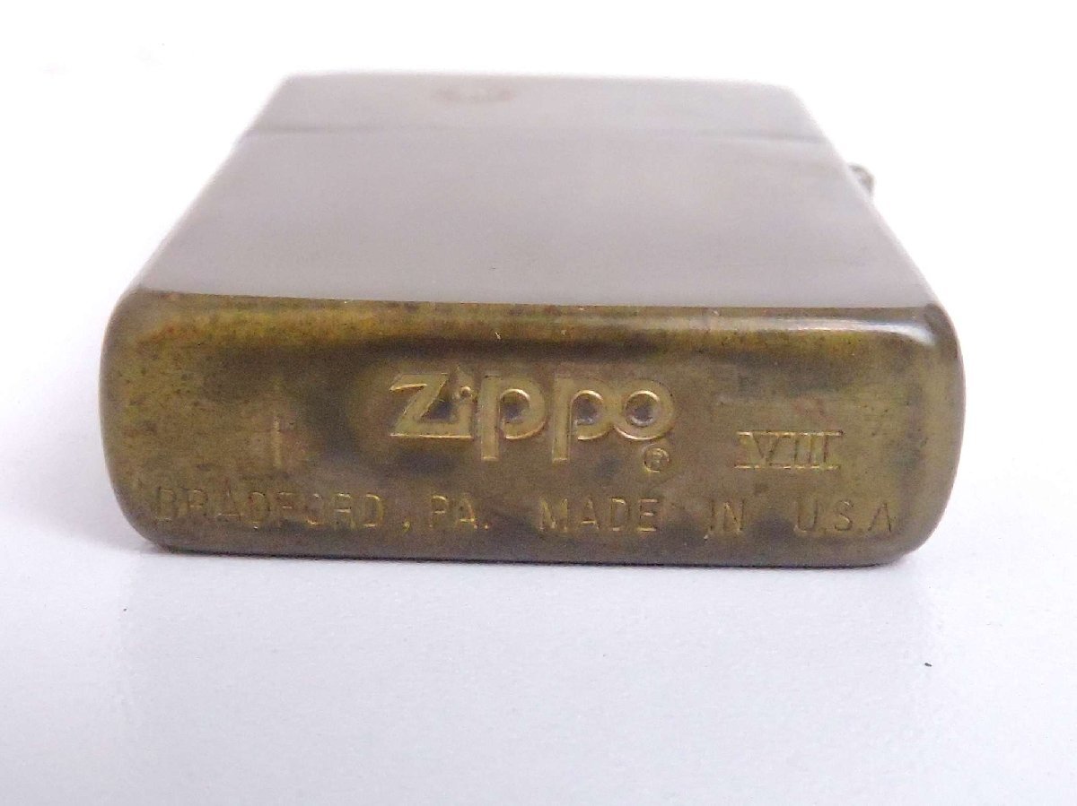 正規品 ZIPPO ジッポー オイルライター SOLID BRASS ソリッドブラス アメリカンクラシック_画像5