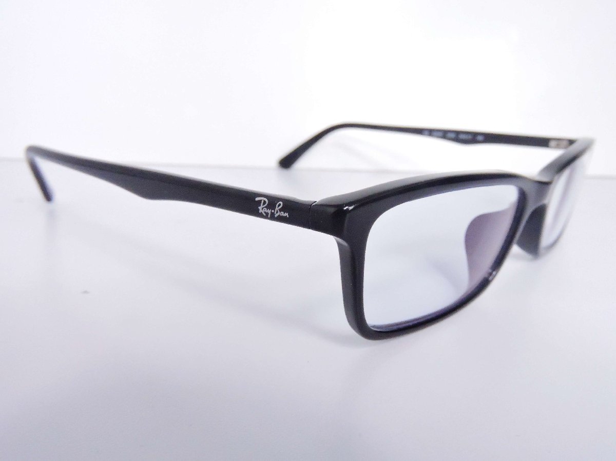 正規品 レイバン Ray-Ban 眼鏡 メガネフレーム RB5284F 2000 54□17 145 ブラックカラー ケース入り_画像1