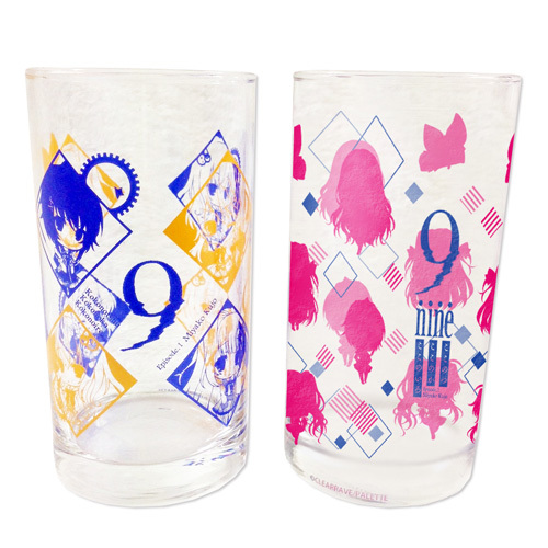 9-nine- 9ここいろ×キュアメイドカフェ ペアグラス 和泉つばす 9-nine- 9ここいろ×キュアメイドカフェ ペアグラス 和泉つばす