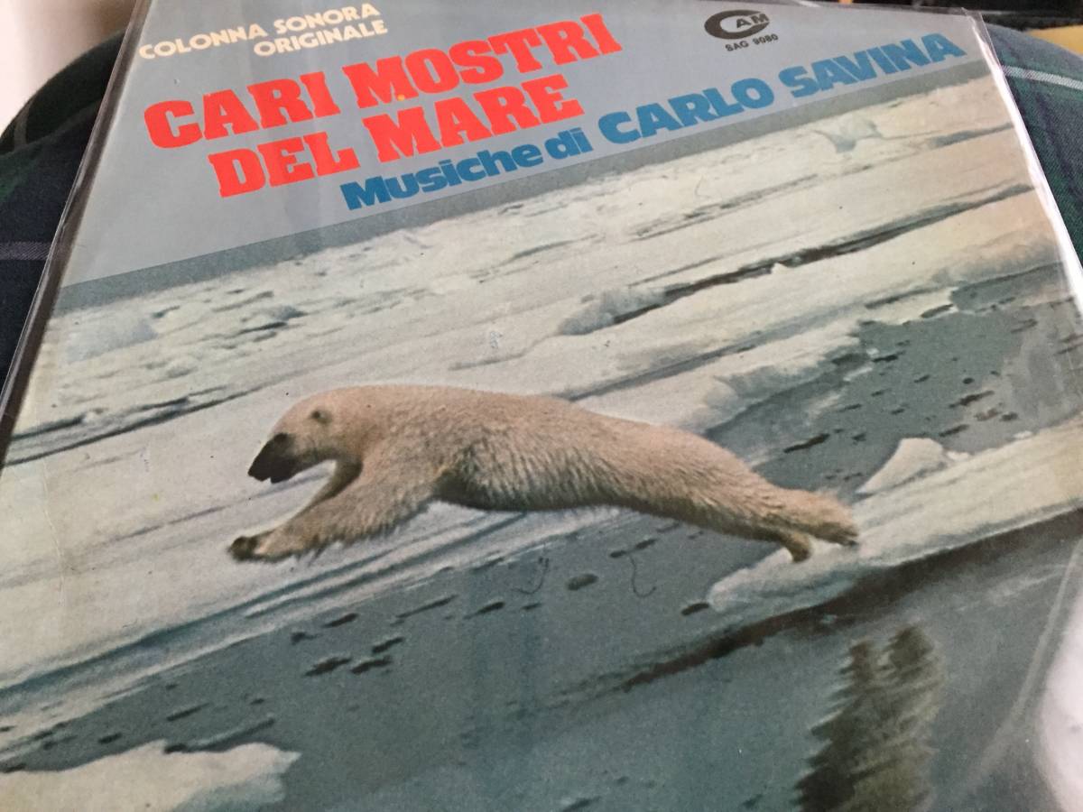 LP!! CARI MOSTRI DEL MARE (karurosa Be na/ Italy CAM lable record )