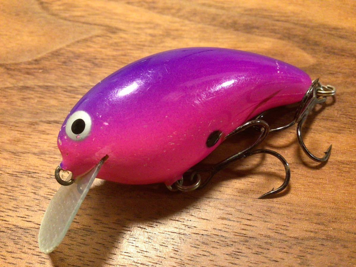 Q★良品★KTW LURES KTWルアーズ B7 BALSA バルサ WOOD ウッド ハンドメイド クランクベイト_画像1