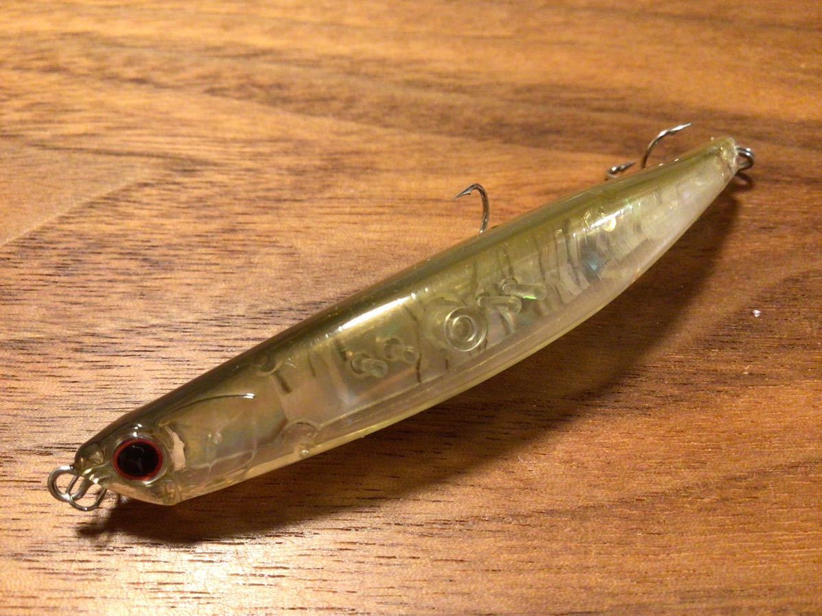 Y★超美品★OSP BENT MINNOW 76F ベントミノー76F「アバロンワカサギ」_画像1