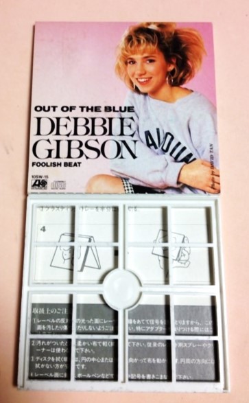 8cmCD デビーギブソン(Debbie Gibson) 「Out Of The Blue / Foolish Beat」ジャケット欠損_画像1