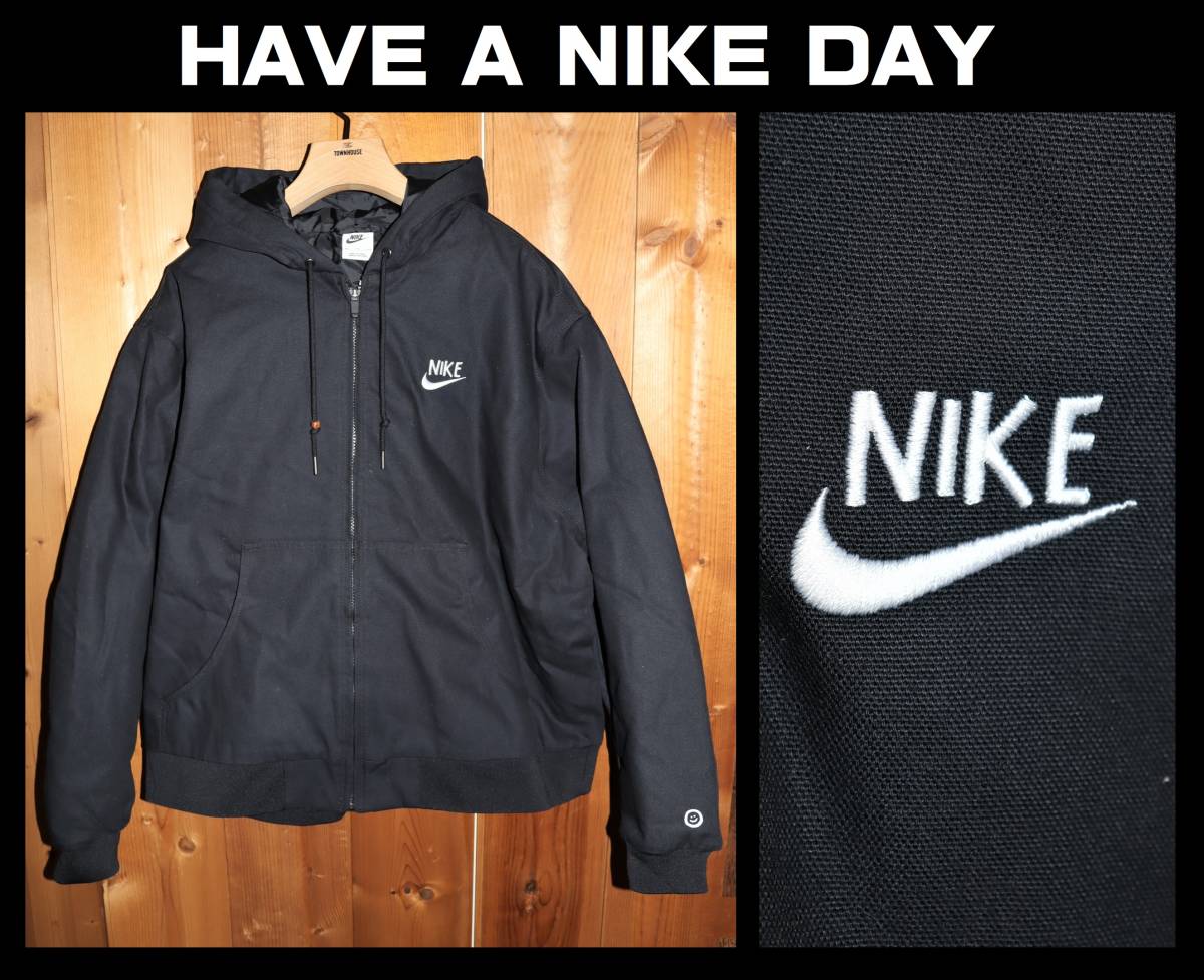 送料無料 即決【未使用】 NIKE ★ HAVE A NIKE DAY WORK JACKET 中綿 (XLサイズ) ★ ナイキ 税込定価2万900円 DQ4184 ワークジャケット