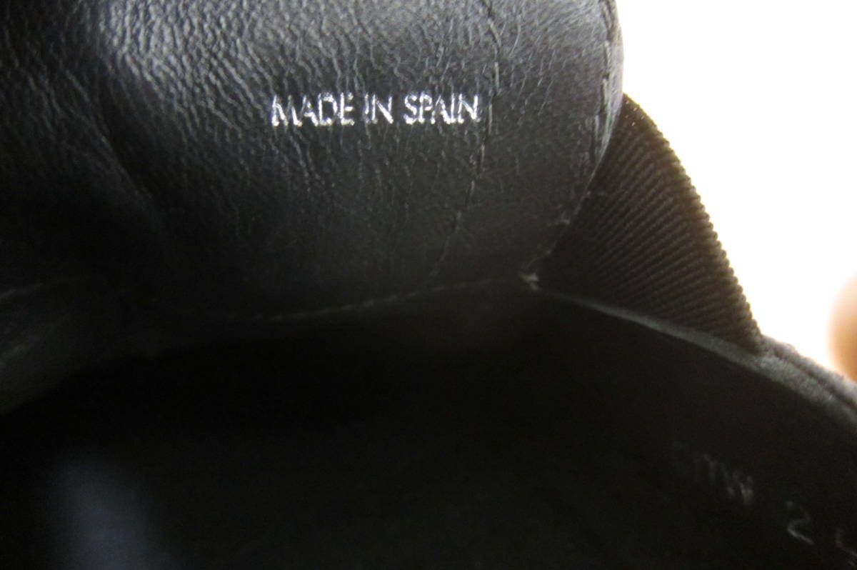 STUART WEITZMAN スチュワート ワイツマン スリッポン 靴 シューズ スニーカー 黒 スペイン製 サイズ8 1/2(26.5㎝位) O2401A_画像6