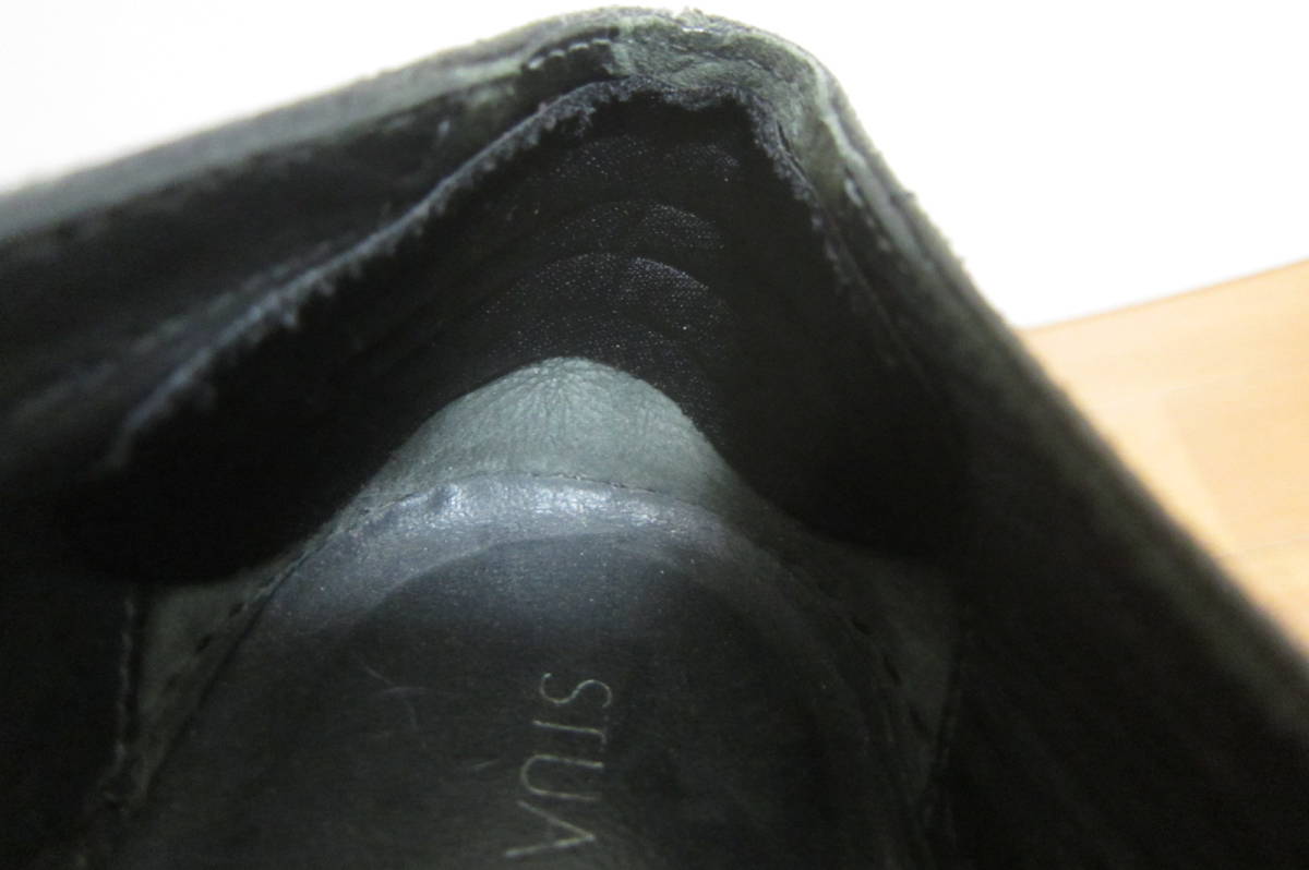 STUART WEITZMAN スチュワート ワイツマン スリッポン 靴 シューズ スニーカー 黒 スペイン製 サイズ8 1/2(26.5㎝位) O2401A_画像7