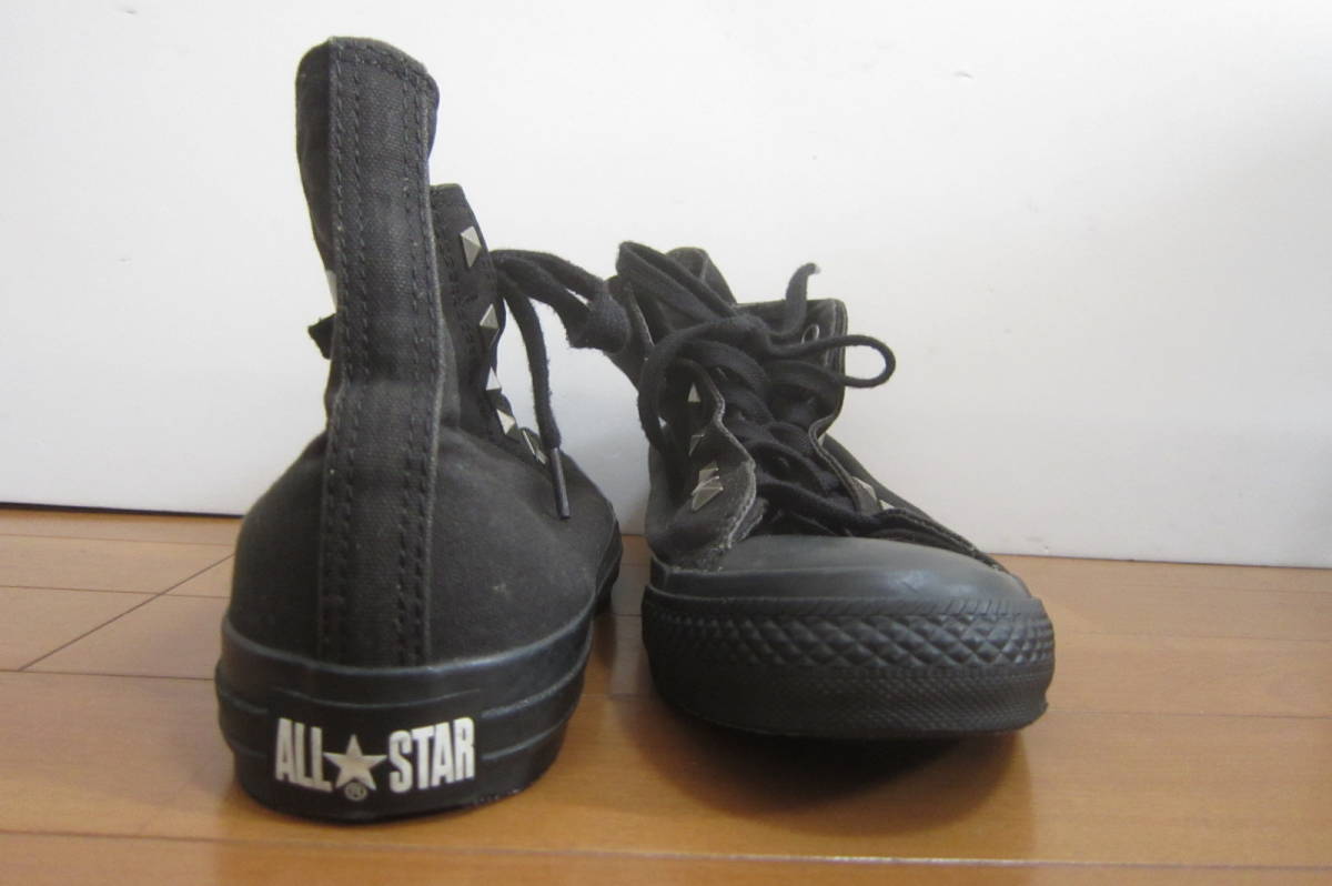 CONVERSE コンバース ALL STAR オールスター 1105 HI ハイカットスニーカー スタッズ 黒 27㎝ O2401Bの画像3