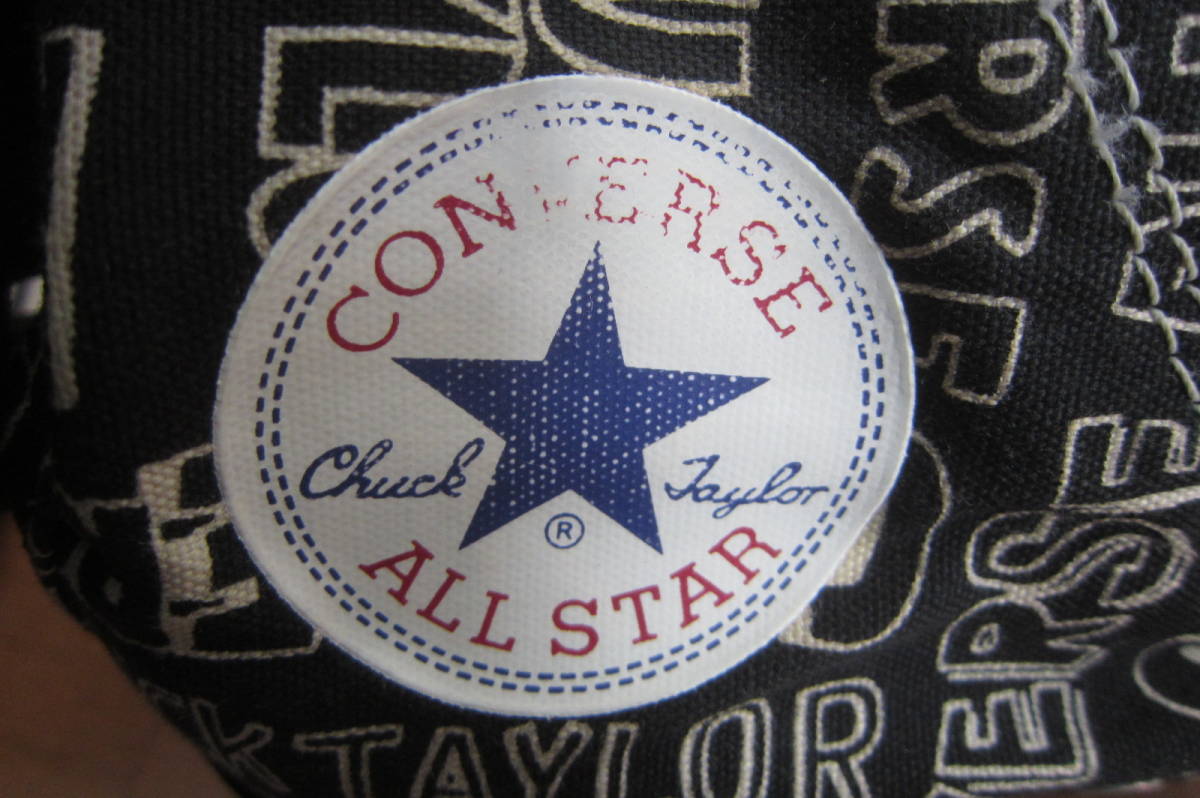 CONVERSE コンバース ALL STAR オールスター 1B764 HI ハイカットスニーカー 黒系 24㎝ O2401Bの画像9
