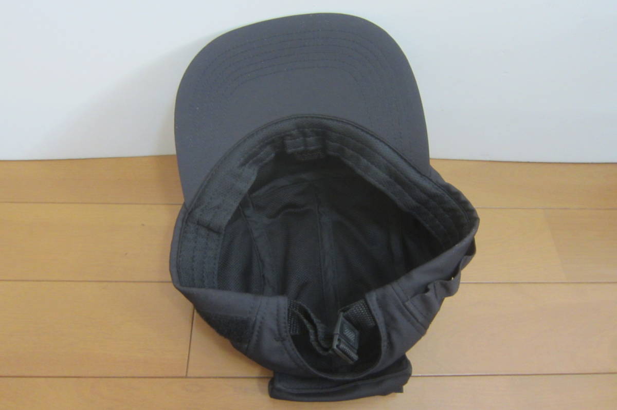 FILA フィラ ゴルフ キャップ 帽子 ボール入れ付き 黒 バックアジャスター サイズ57-59㎝位 O2401Dの画像2