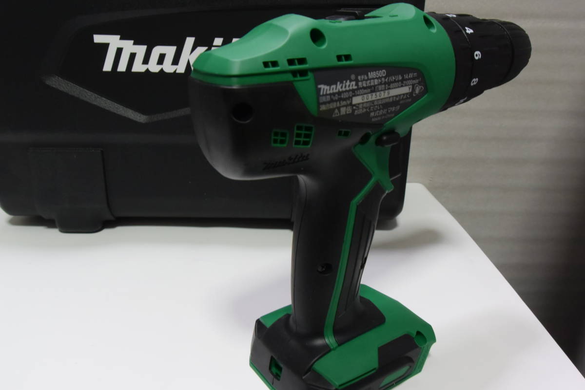 未使用 マキタ makita M850D 14.4V 充電式ドライバーとケース　 室内保管品_画像6