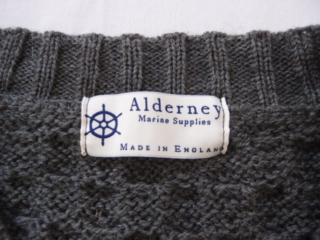2020 スローブ イエナ購入 Alderney アルダニー ケーブル編み ゆったり ニット プルオーバー イギリス製_画像10