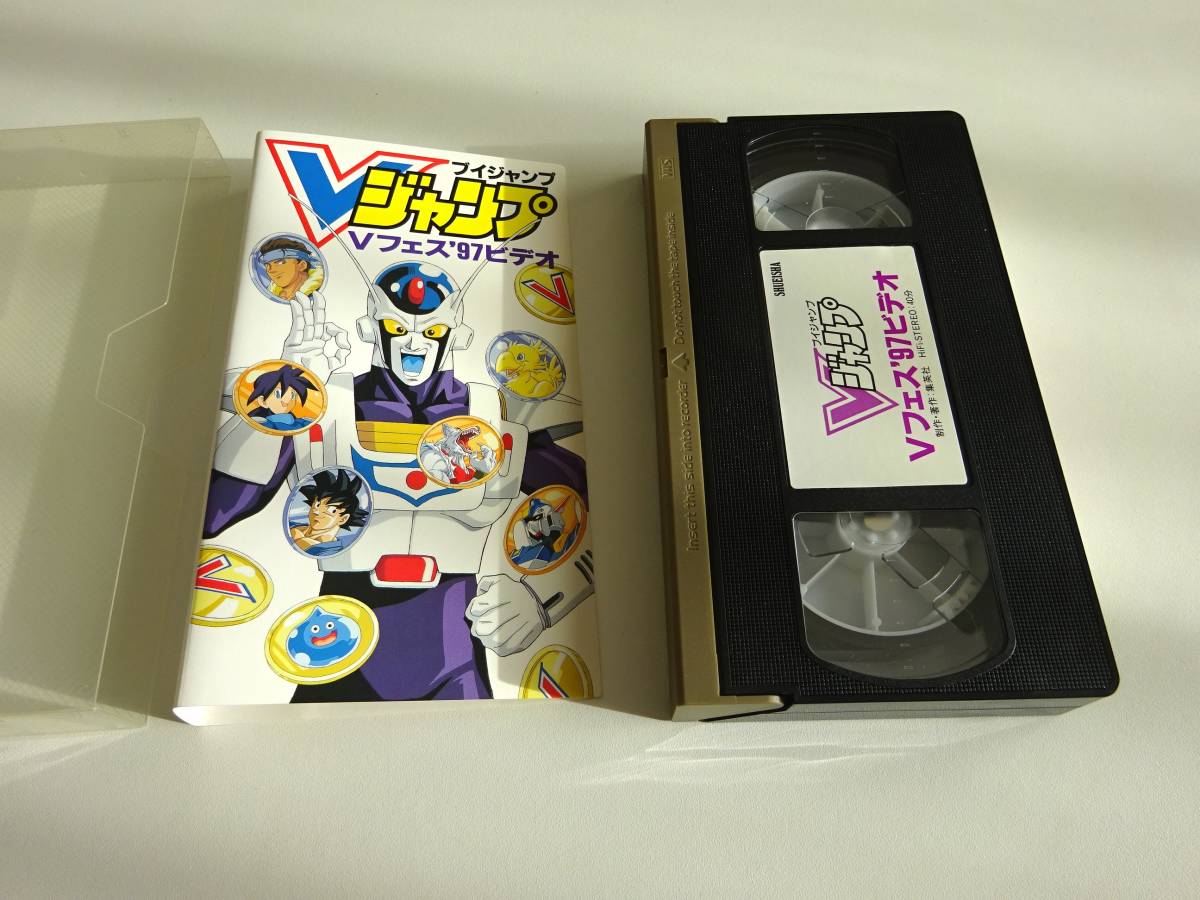 限定品 Vジャンプ 鳥山明 貯金戦士キャッシュマン Vフェス1997年 VHS ビデオテープの画像2