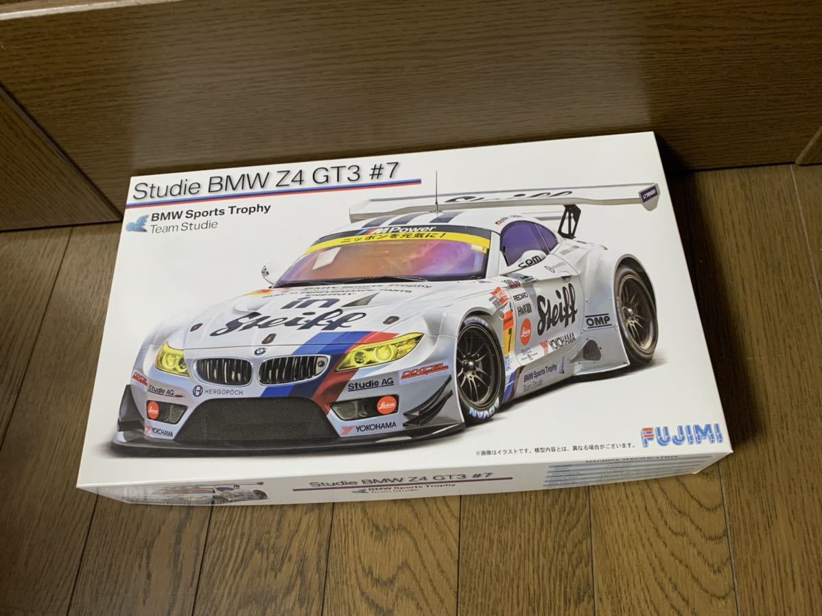 フジミ プラモデル 1/24 BMW Studie Z4 GT3 スタディ スーパーGT_画像1