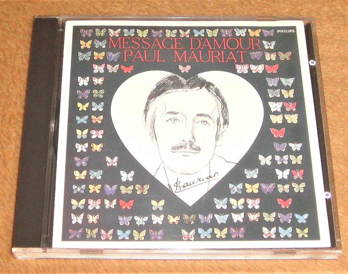 初版88年盤CD☆ポール・モーリア／愛のメッセージ～日本のポップス（20PD-1015） PAUL MAURIAT／MESSAGE D'AMOURの画像1