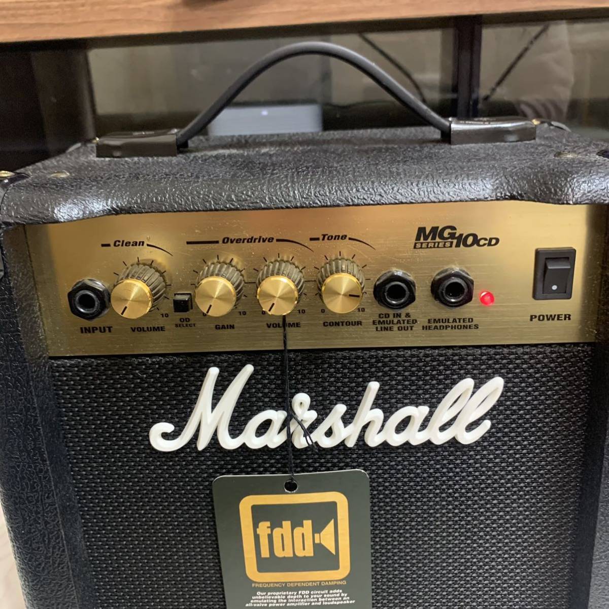 Marshall MARSHALL ギターアンプ MG10CD 通電OKマーシャル _画像2