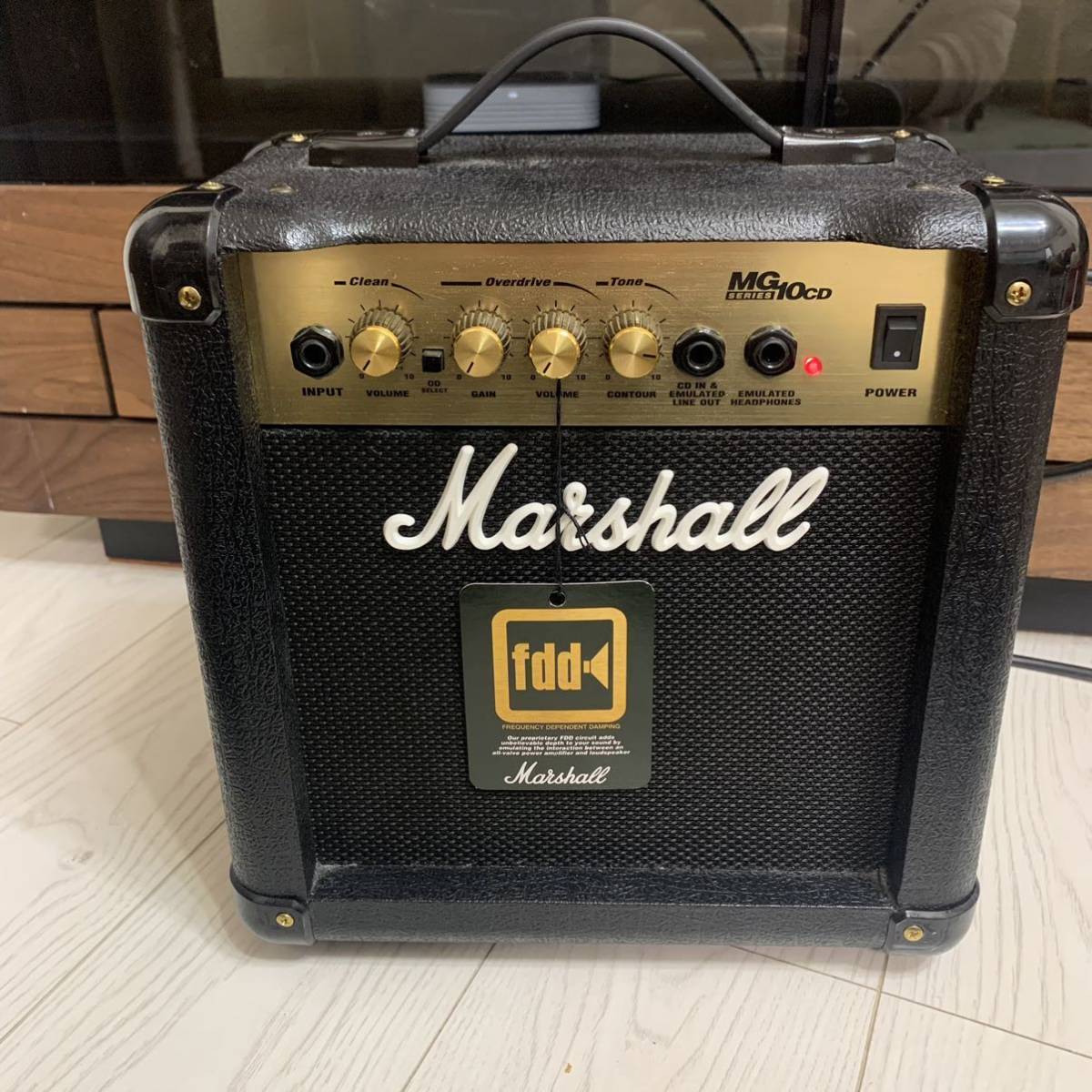 Marshall MARSHALL ギターアンプ MG10CD 通電OKマーシャル _画像1