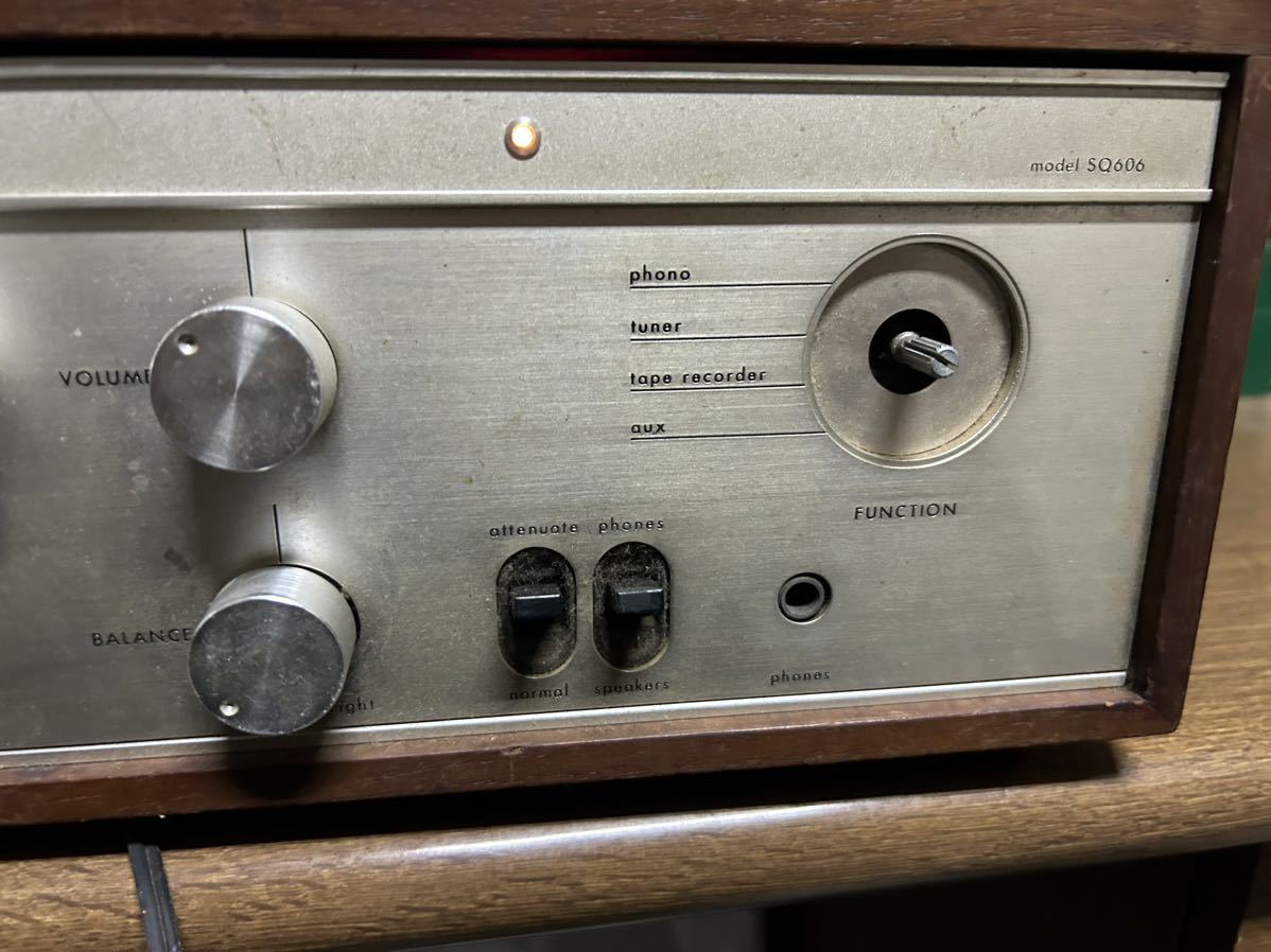 LUXMAN プリメインアンプ 　SQ-606_画像9